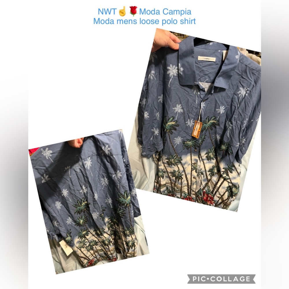 Mens polo shirt by Moda Campia Moda brand clothing 🌹☝️